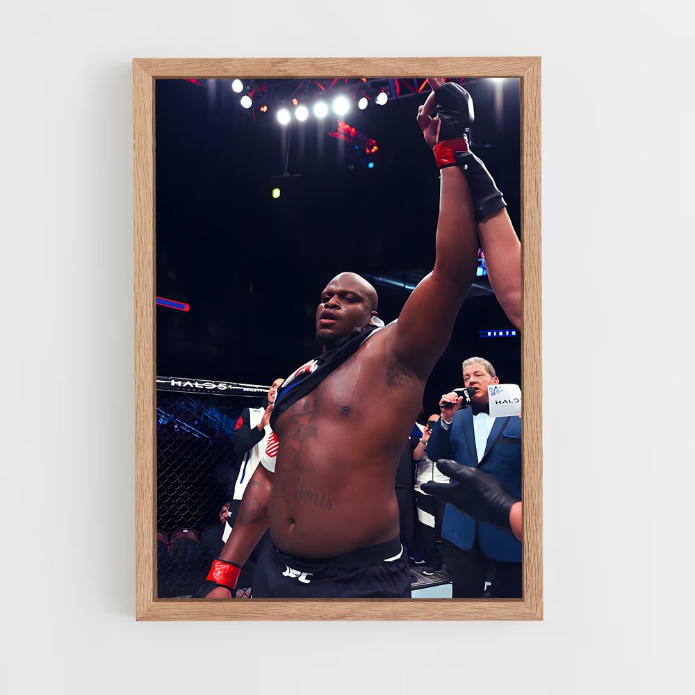 Poster Derrick lewis boxing – affiche MMA (vue 4)